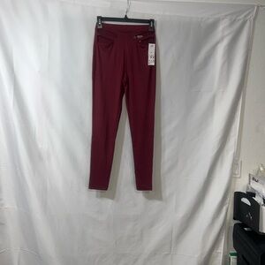 Women's Burgundy Leggings